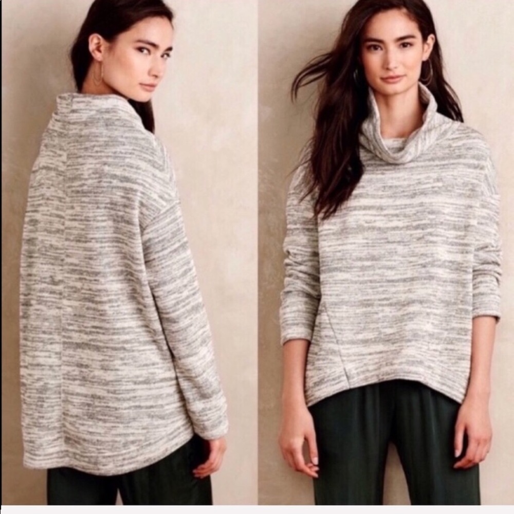Anthropologie Saturday and Sunday Cowl Sweater